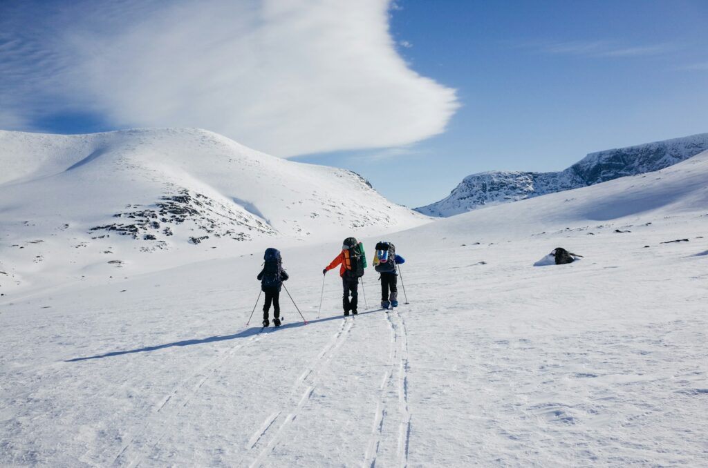 Mountain Trekking WITH Snow